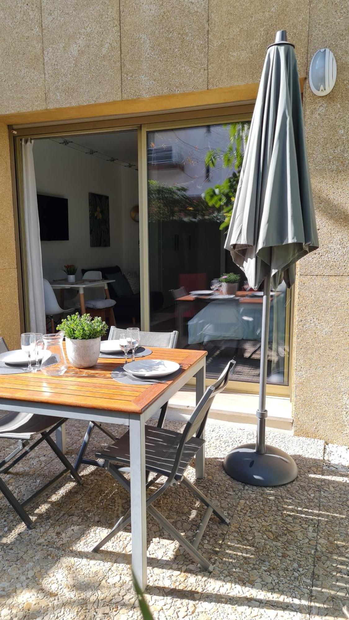 Studio Sun-Beach Avec Parking Et Jardin - 500M Des Plages De Juan Les Pins อองทีบส์ ภายนอก รูปภาพ